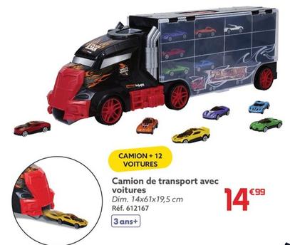 Camion De Transport Avec Voitures