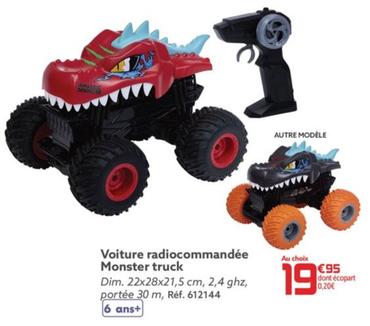 Voiture Radiocommandée Monster Truck