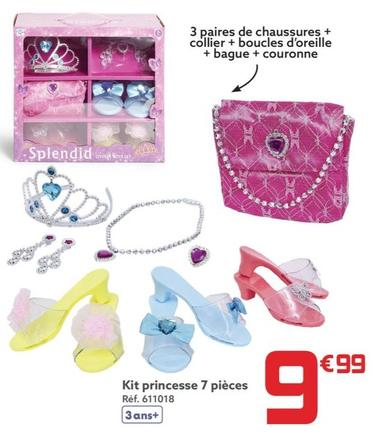 Kit Princesse 7 Pièces