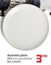 Assiette Plate