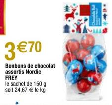 Frey - Bonbons De Chocolat Assortis Nordic