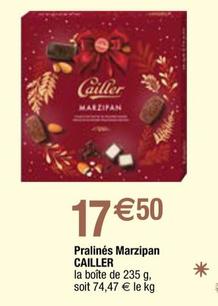 Cailler - Pralinés Marzipan