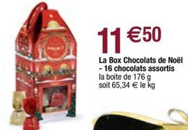 La Box Chocolats De Noël - 16 Chocolats Assortis