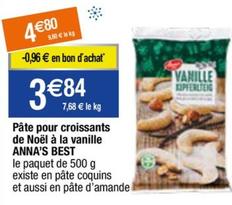 Anna's Best - Pâte Pour Croissants De Noël À La Vanille