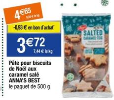 Anna's Best - Pâte Pour Biscuits De Noël Aux Caramel Salé