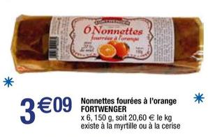 Fortwenger - Nonnettes Fourées À L'orange