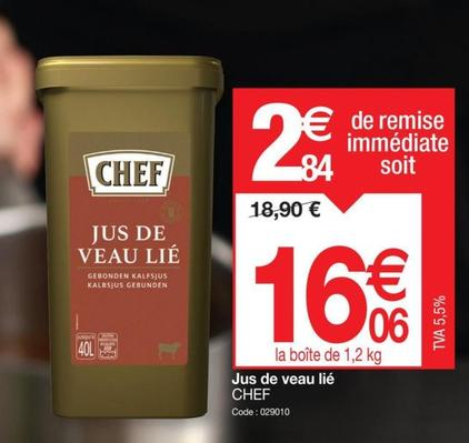 Chef - Jus De Veau Lié