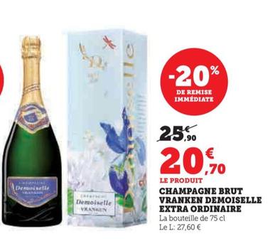 Champagne Brut Demoiselle Extra Ordinaire