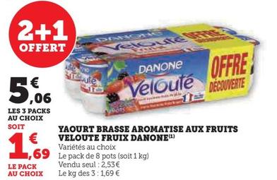 Yaourt Brasse Aromatise Aux Fruits Veloute Fruix