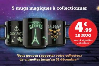 5 Mugs Magiques À Collectionner