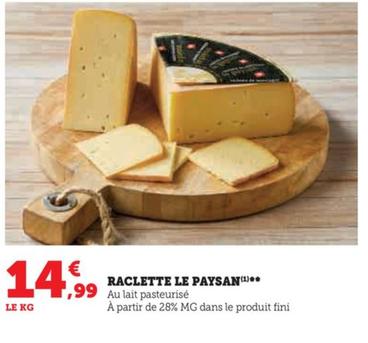 Raclette Le Paysan