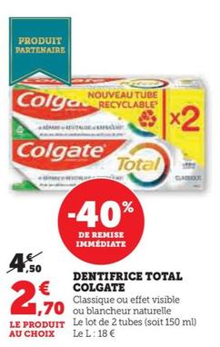Dentifrice Total