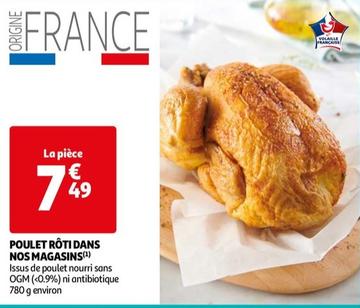 poulet roti dans nos magasins