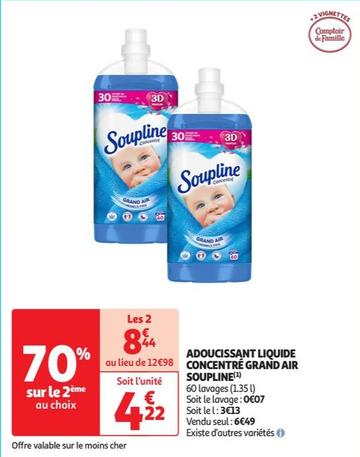 adoucissant liquide concentre grand air