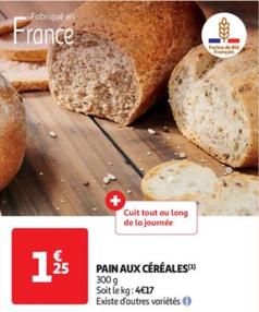 pain aux cereales