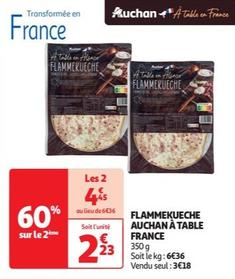 Auchan - Flammekueche A Table France