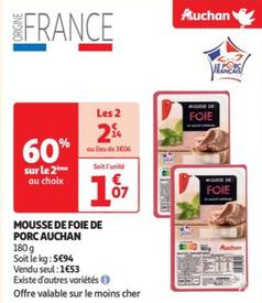Auchan - Mousse De Foie De Porc