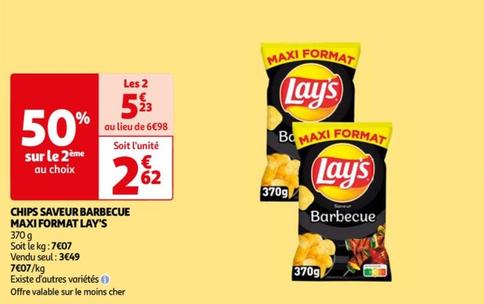 Chips Saveur Barbecue Maxi Format