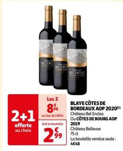 blaye cotes de bordeaux aop 2022