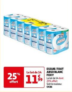 essuie-tout abso blanc