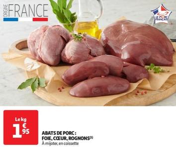 Abats De Porc: Foie,cœur,rognons