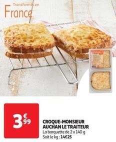 Auchan - Croque-monsieur Le Traiteur