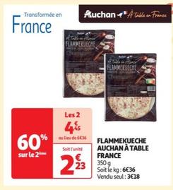 Auchan - Flammekueche À Table France