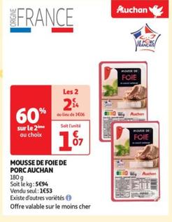 Auchan - Mousse De Foie De Porc