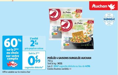 Auchan - Poelee 4 Saisons Surgelee