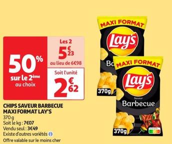 Chips Saveur Barbecue Maxi Format