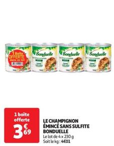 Le Champignon Émincé Sans Sulfite