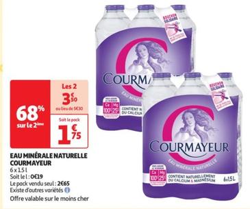 Courmayeur - Eau Minerale Naturelle