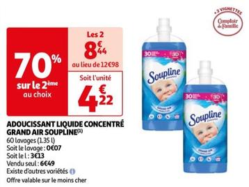 Adoucissante Liquide Concentre Grand Air