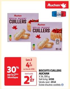 Auchan - Biscuits Cuillers