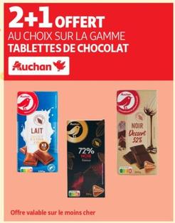 Au Choix Sur La Gamme Tablettes De Chocolat