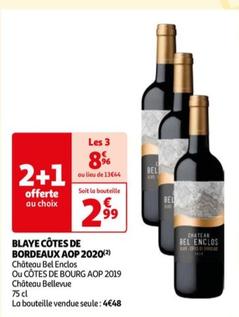 Château Bel Enclos - Blaye Côtes De Bordeaux Aop 2020