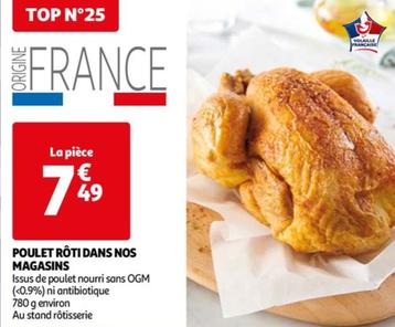 Poulet Rôti Dans Nos Magasins