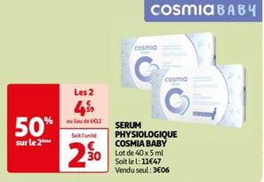 cosmia baby - serum physiologique