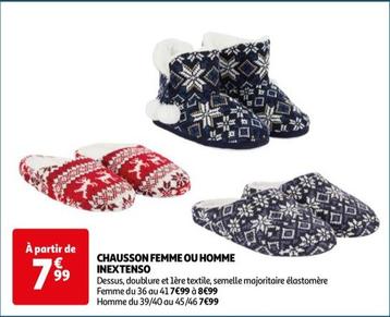 Inextenso - Chausson Femme Ou Homme