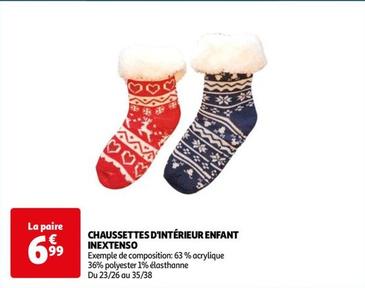 Inextenso - Chaussettes D'intérieur Enfant