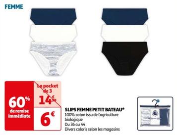 Petit Bateau - Slips Femme