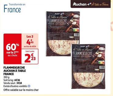 Auchan - Flammekueche A Table France