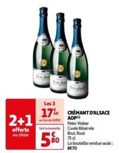 Peter Weber - Crémant D'alsace Aop