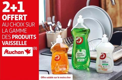 Auchan - Au Choix Sur La Gamme Des Produits Vaisselle