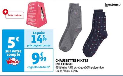 Inextenso - Chaussettes Mixtes