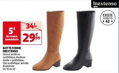 Inextenso - Botte Femme