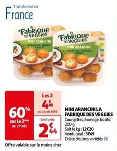 La Fabrique Des Veggies - Mini Arancini