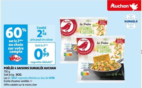 Auchan - Poelee 4 Saisons Surgelee