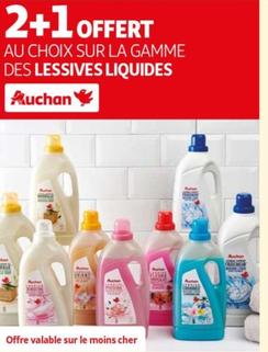 Auchan - Au Choix Sur La Gamme Des Lessive Liquide