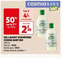 cosmia baby - gel lavant shampoing bio